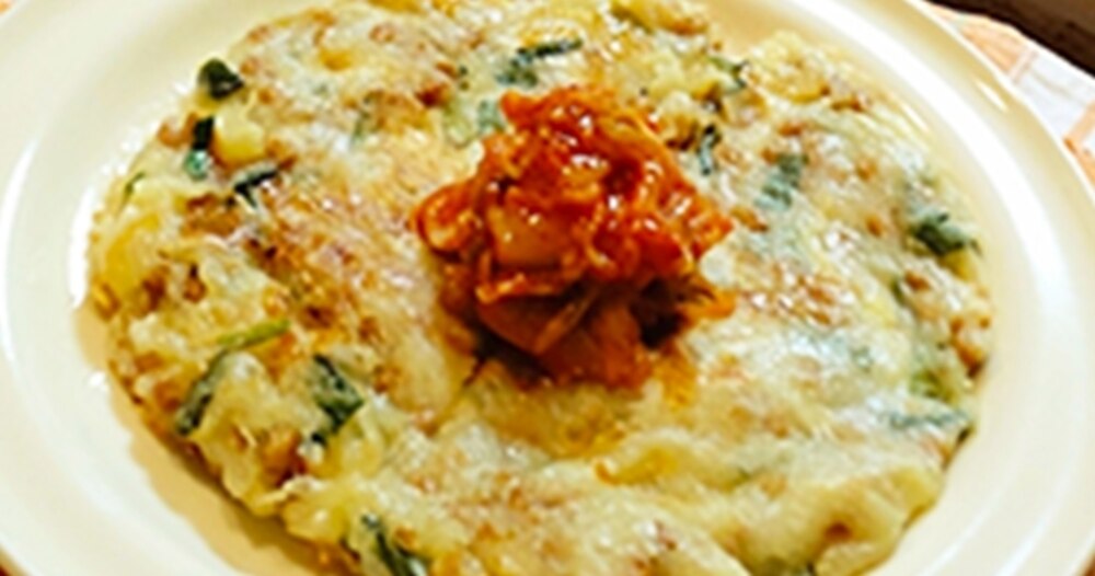 優秀レシピ(3)とろけるチーズと納豆のチヂミ レシピ